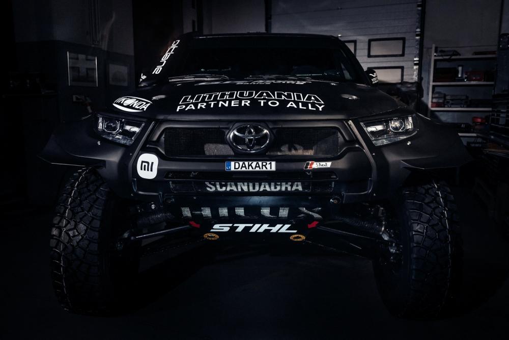 B. Vanago automobilis -- Organizatorių nuotr.