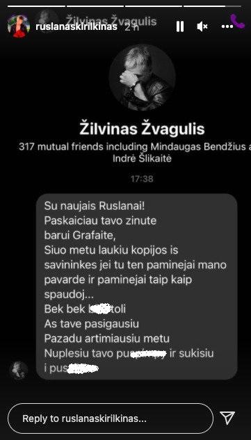 Galimos Ž. Žvagulio žinutės R. Kirilkinui -- Alfa.lt