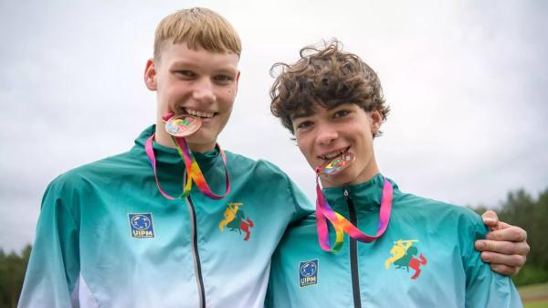 Mistrzostwa Europos bronzą iškovoję młodych penkyakovininkai: to bajka.  Alfa.lt