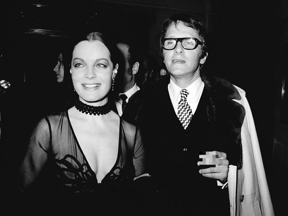 Romy Schneider su vyru Harry Mayenu --