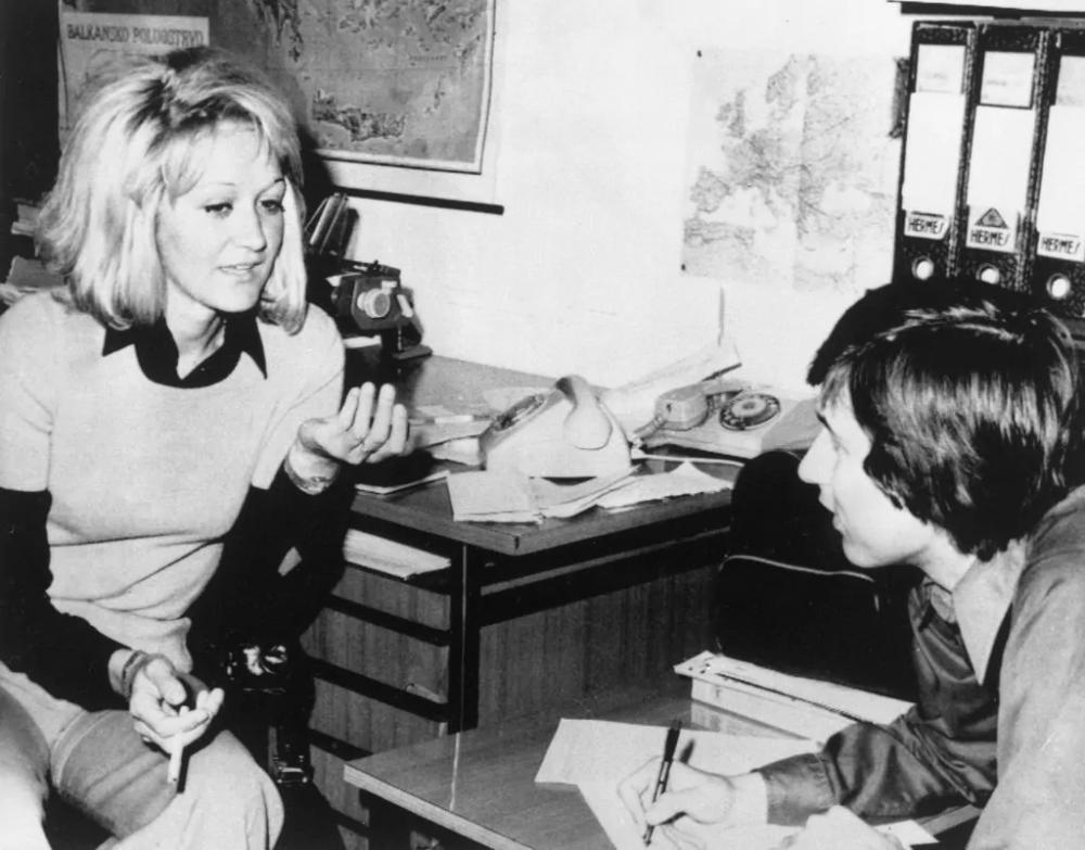 Vesna Vulovič, 1973 m. -- Bettmann Archive