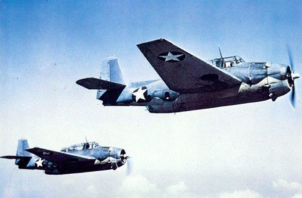 „Grumman TVM-1 Avenger“ torpediniai bombonešiai --